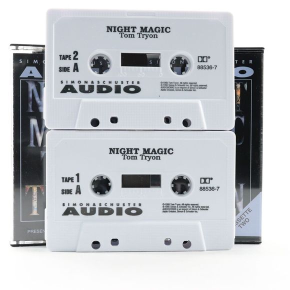 Night Magic by Tom Tryon (Cassette Tape Audiobook, 1995, Abriged) Anthony Heald - Picture 12 of 14